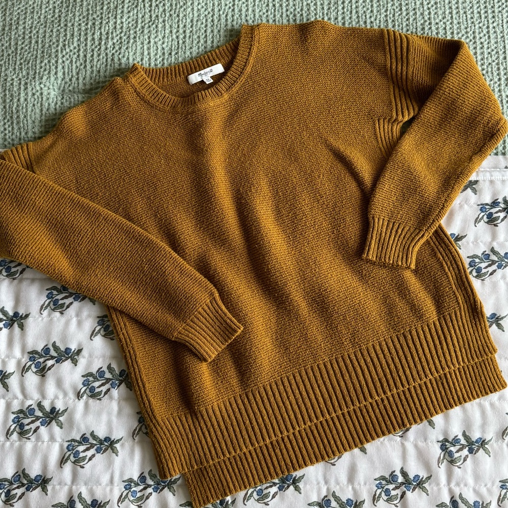Mustard Madewell Sweater